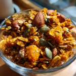 Hausgemachtes Kürbisgewürz-Granola: Herrlich Knuspriger Herbst-Snack: Einfaches Rezept für perfekten Genuss