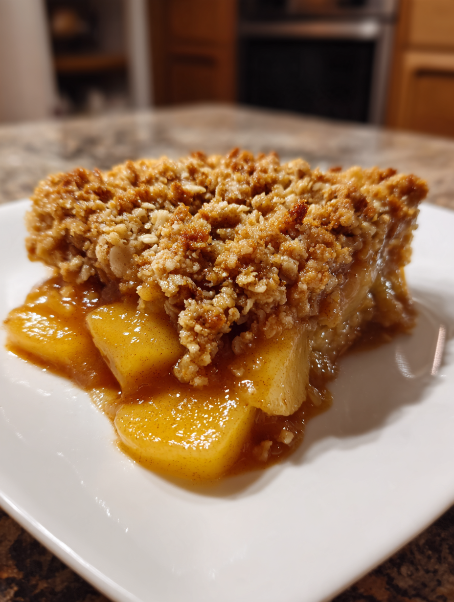 Zimt-Apfel-Crisp mit Hafer-Topping: Herrlich Warm und Gewürzt: Einfach Himmlisch und Knusprig